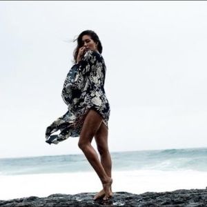 Amuse Society x Free People Cecelia Floral Cardi